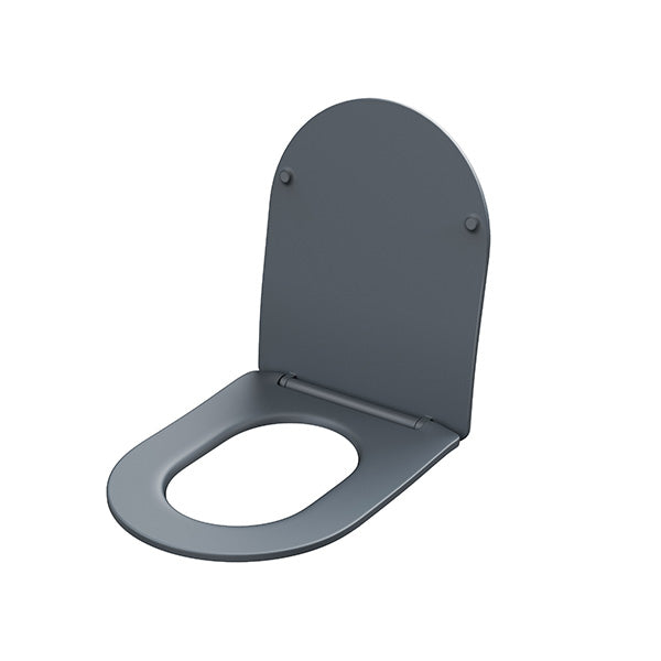 Tapa WC termoestable antracita ultrafina