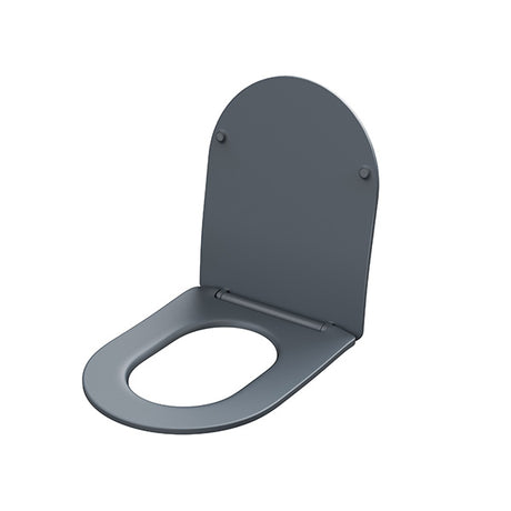 Tapa WC termoestable antracita ultrafina