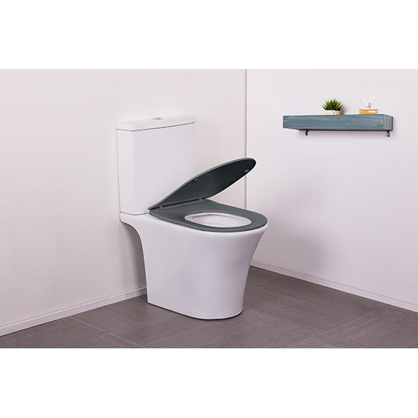 Tapa WC termoestable antracita ultrafina