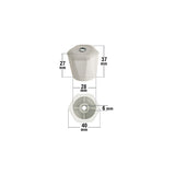 Volante manual radiador