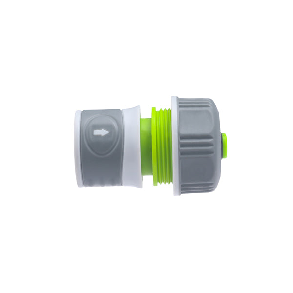 Conector automático bi-material Agua stop ø19mm