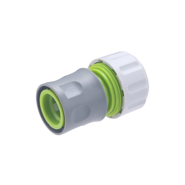 Conector automático plástico Agua stop ø12-ø15mm