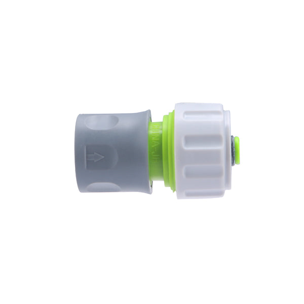 Conector automático plástico Agua stop ø19mm