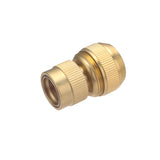 Conector automático latón Agua stop ø19mm