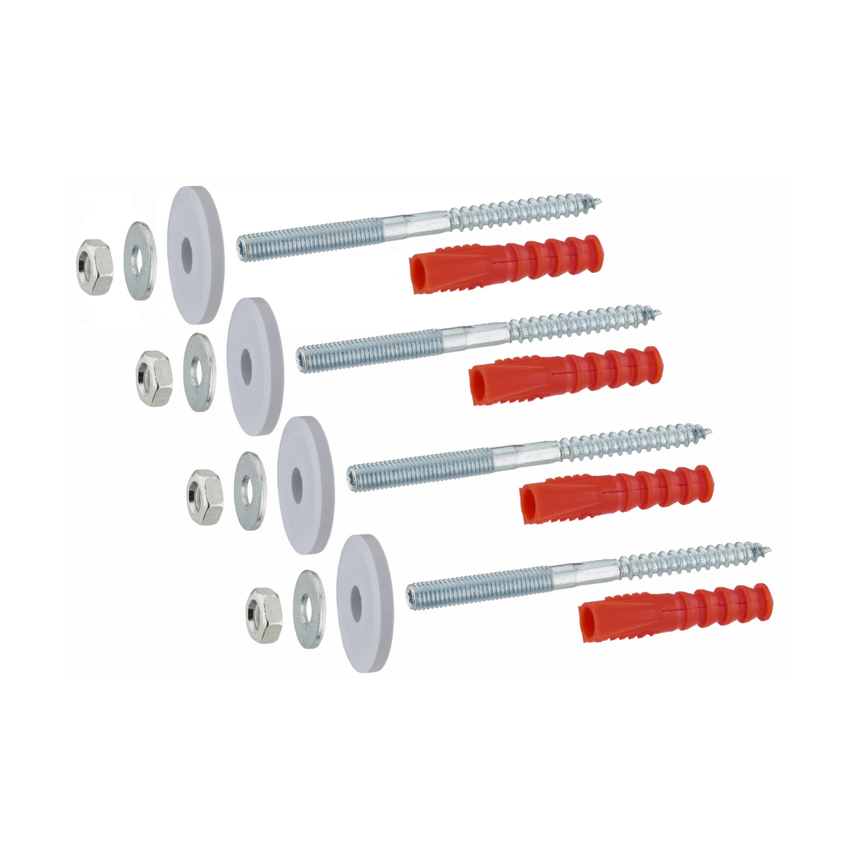 Fixações para esquentadores de parede maciça 120 mm / M 10