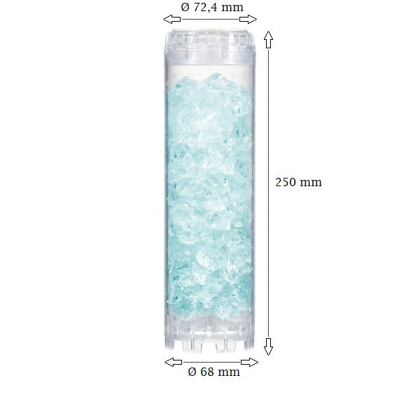 Cartucho Anti Corrosión Silicofosfato dimensiones