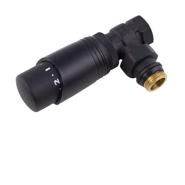 Válvula termostática para radiador DECO NEGRO – 💦 WaterOut