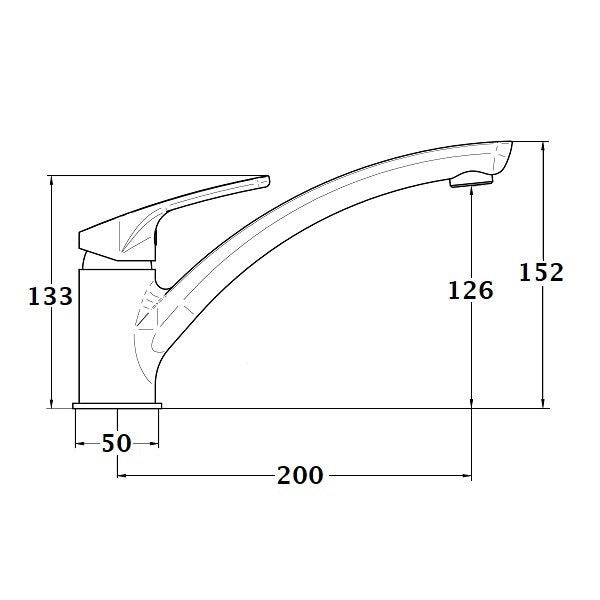 Grifo de cocina VENADO