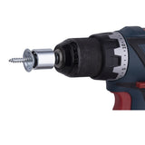 Herramienta para colocar tornillo doble rosca fijación fontanería