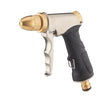 Pistola metalica de riego chorro ajustable