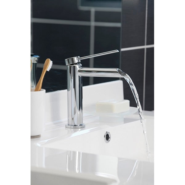 Grifo lavabo monomando negro MERIDA – 💦 WaterOut