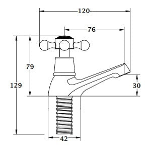 Grifo de lavamanos FEDLEEN