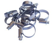Surtido abrazaderas inox ancho 9mm (10 unidades)